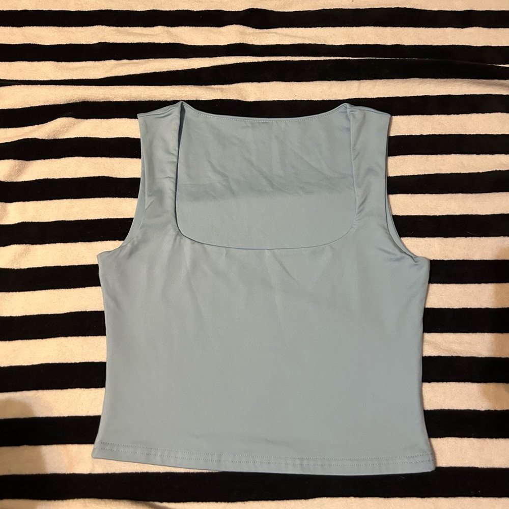 Women's Sleeveless Top - Light Blue